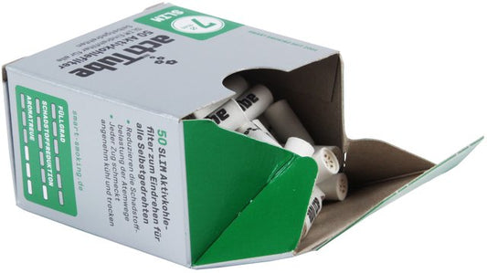 ActiTube Slim Aktivkohlefilter 50 Stk.