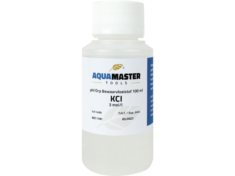 Aqua Master Storage solution KCI 3 mol-l 100 ml