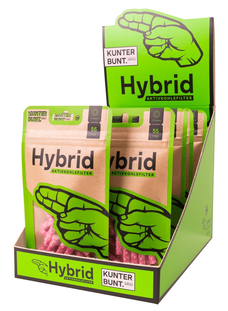 Hybrid Supreme magenta Filter 6,4mm 55stk