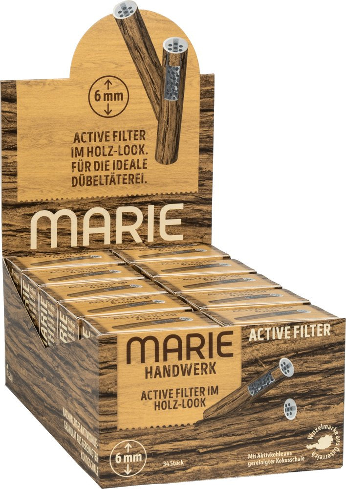 Marie Active Filter Brown Aktivkohle 6mm