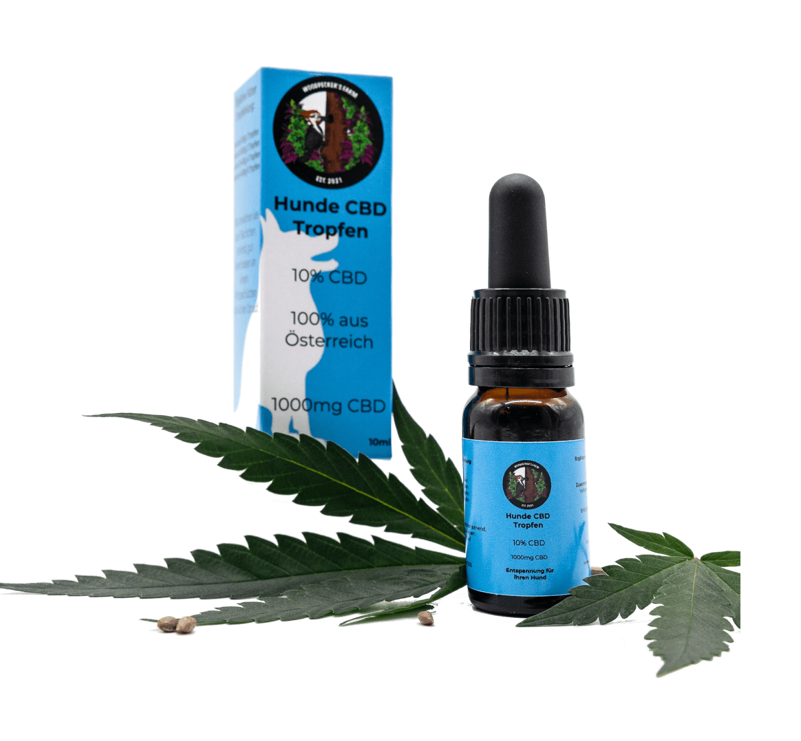10% Hunde CBD Tropfen - Woodpecker's Farm