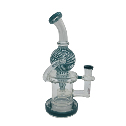 Simple Design Dab Rig Dabissimo Dab Rig with Spiral Design – Woodpecker's Farm