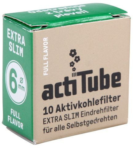 ActiTube Extra Slim Full Flavor Filter 6mm