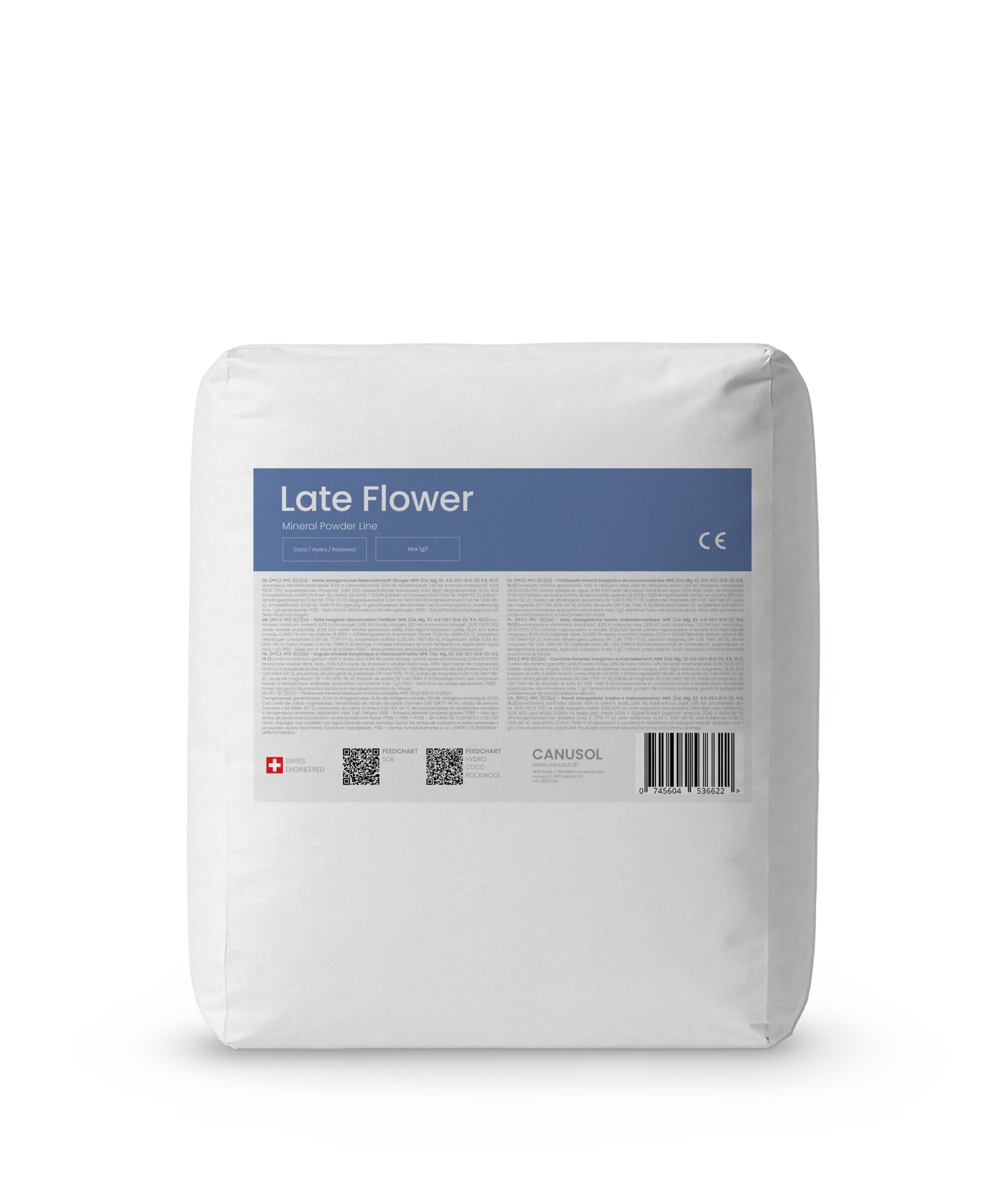 Canusol Late Flower Mineral Powderline - Woodpecker's Farm