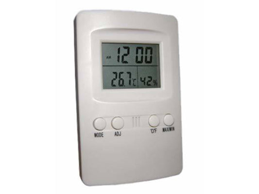 Cornwall Electronics digital temperature and humidity meter with cable