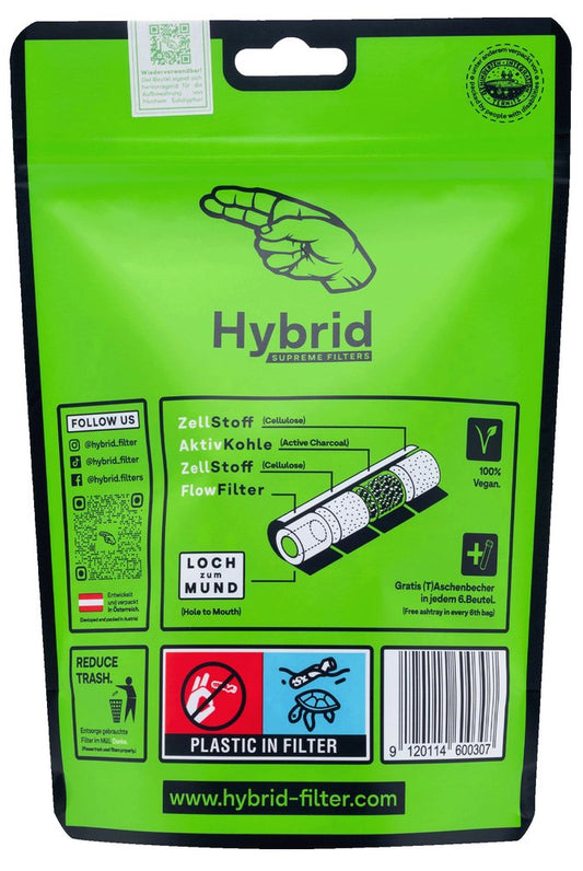 Hybrid Supreme Filter 6,4mm 250stk