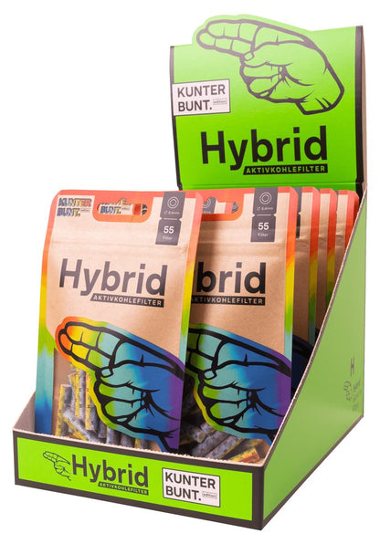 Hybrid Supreme Rainbow Filter 6,4mm 55stk