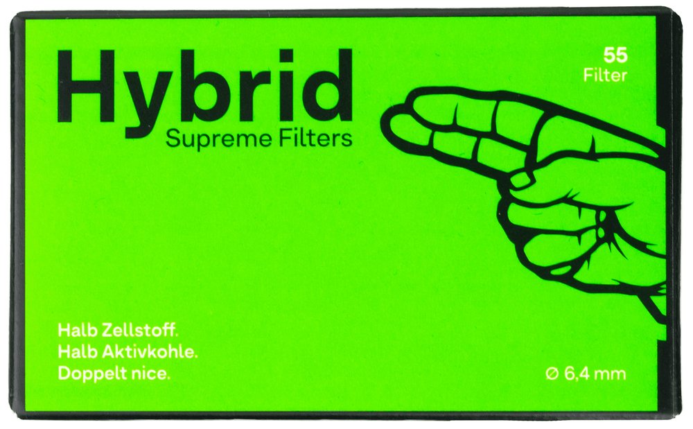 Hybrid Supreme Filter 6,4mm 55stk