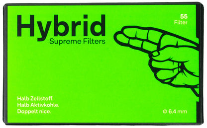Hybrid Supreme Filter 6,4mm 55stk