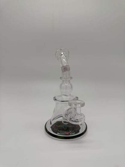Polte Glass Rig with color ground