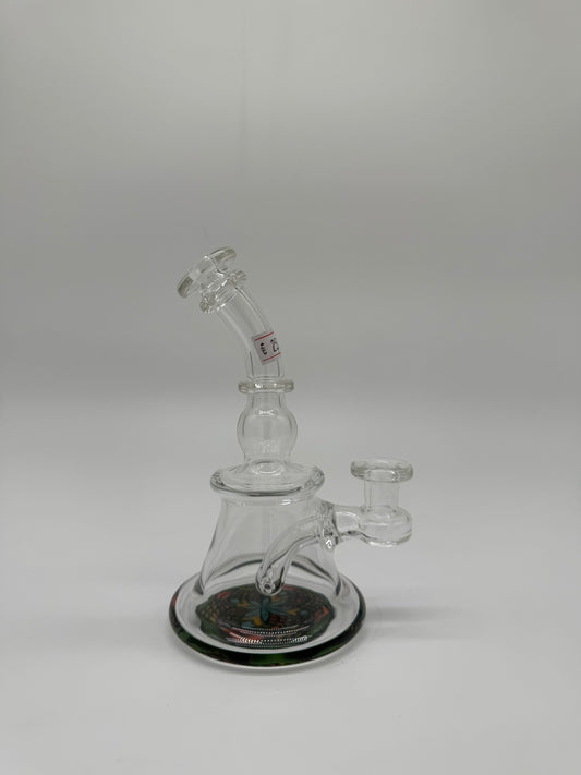 Polte Glass Rig with color ground