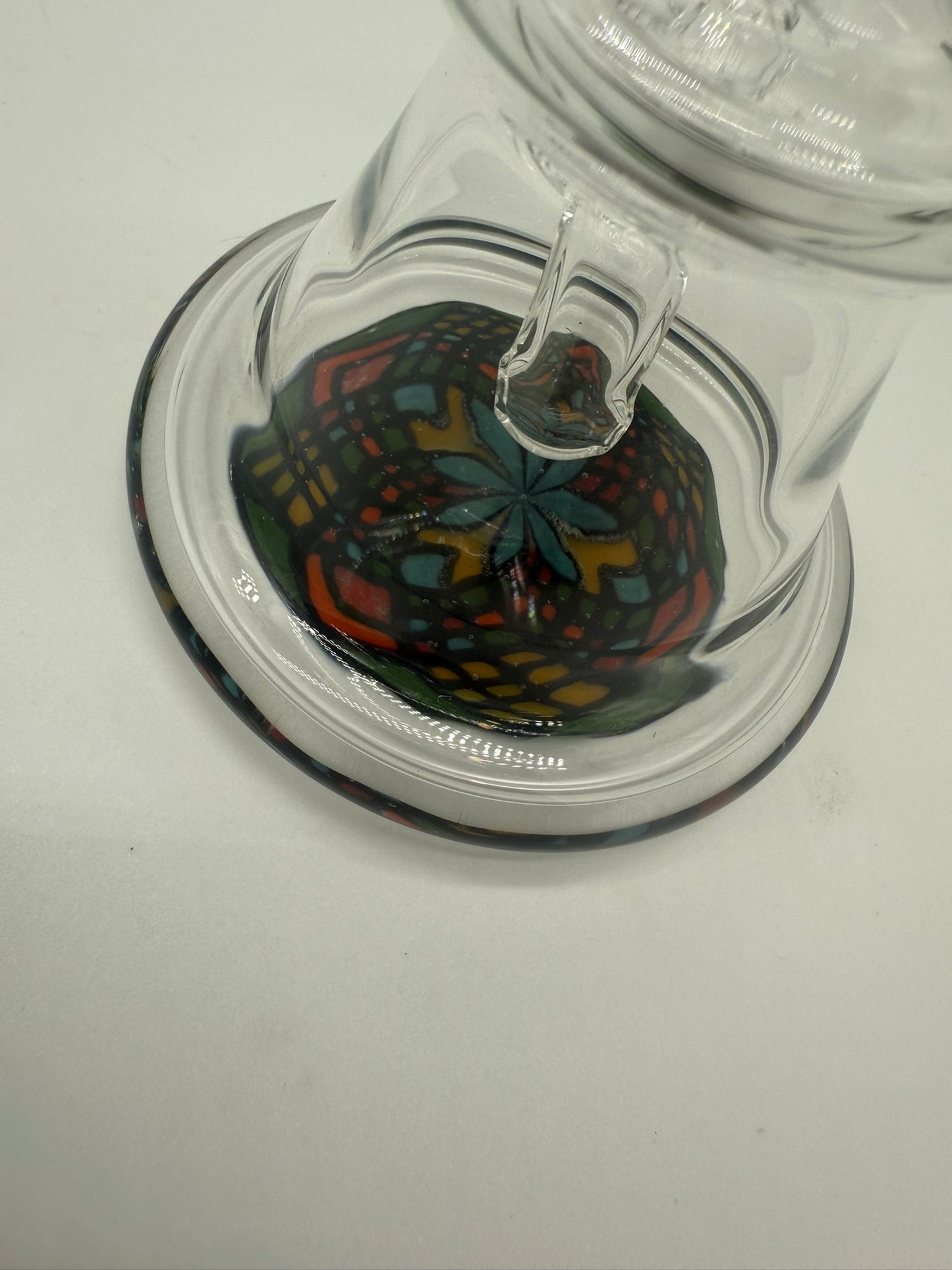 Polte Glass Rig with color ground