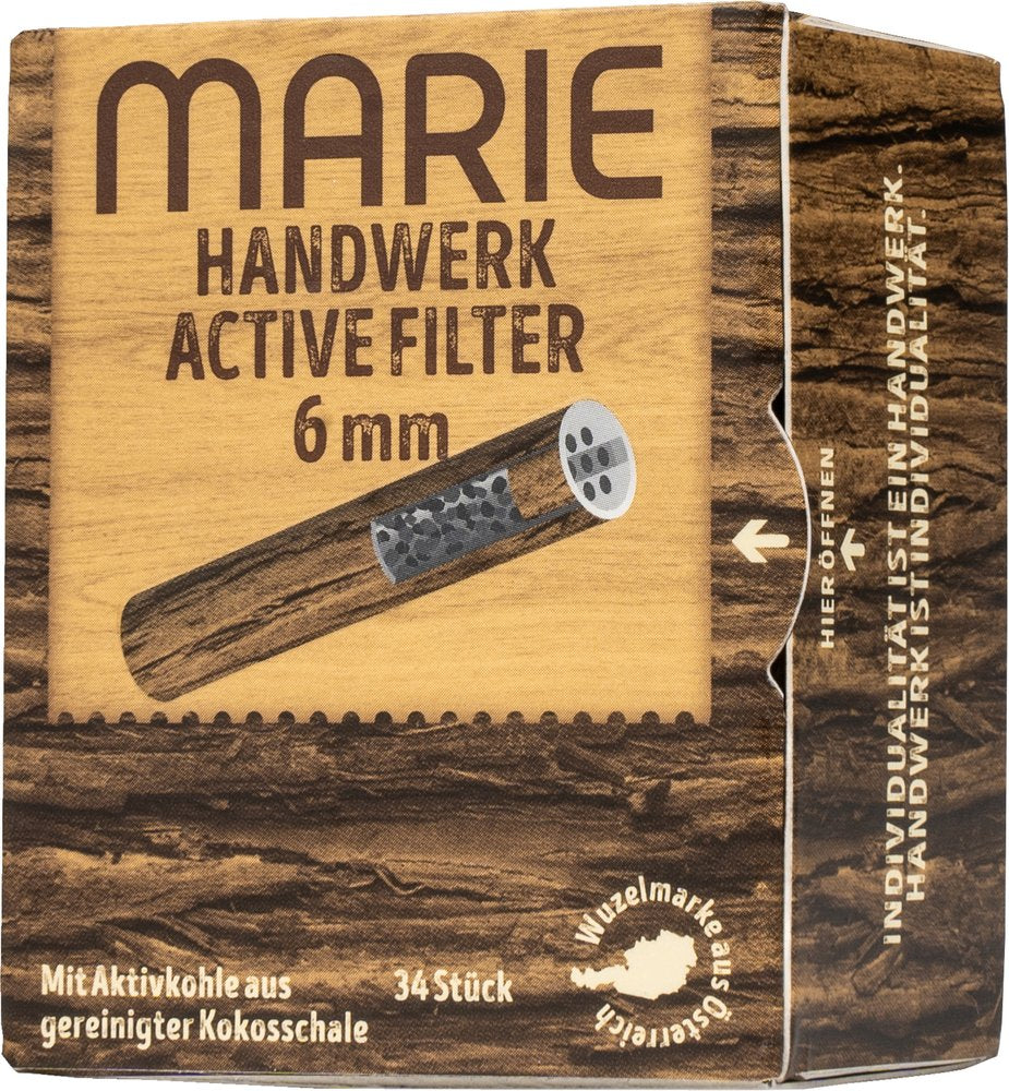 Marie Active Filter Brown Aktivkohle 6mm
