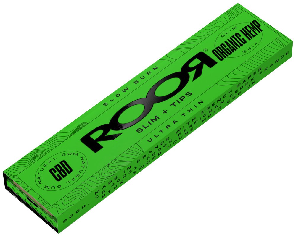 ROOR CBD Organic Hemp Slim + Tips