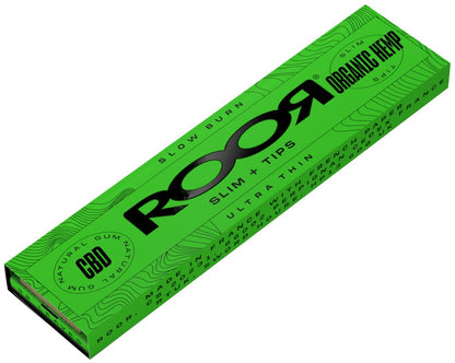 ROOR CBD Organic Hemp Slim + Tips