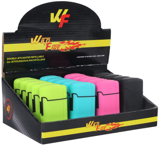 Wildfire Feuerzeug Double-Jet Pop
