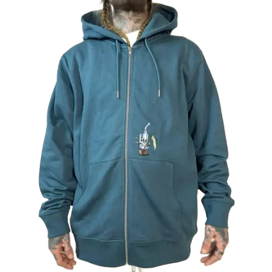 710 I'm Just Here For The Terps ZIPPER HOODIE