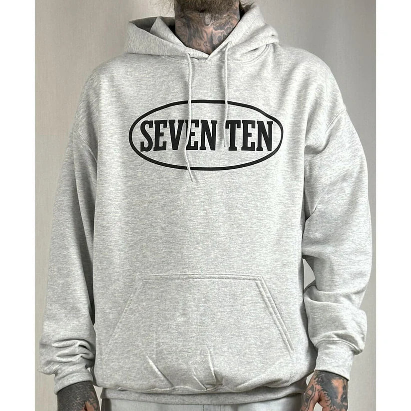 710 - SEVENTEN Grey Hoodie