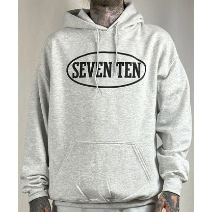 710 - SEVENTEN Grey Hoodie