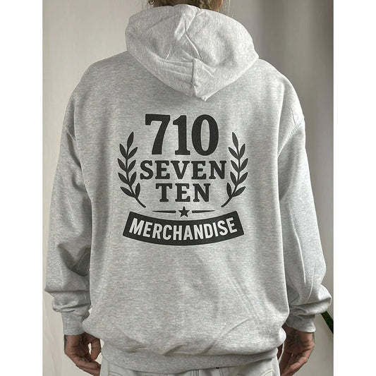 710 - SEVENTEN Grey Hoodie